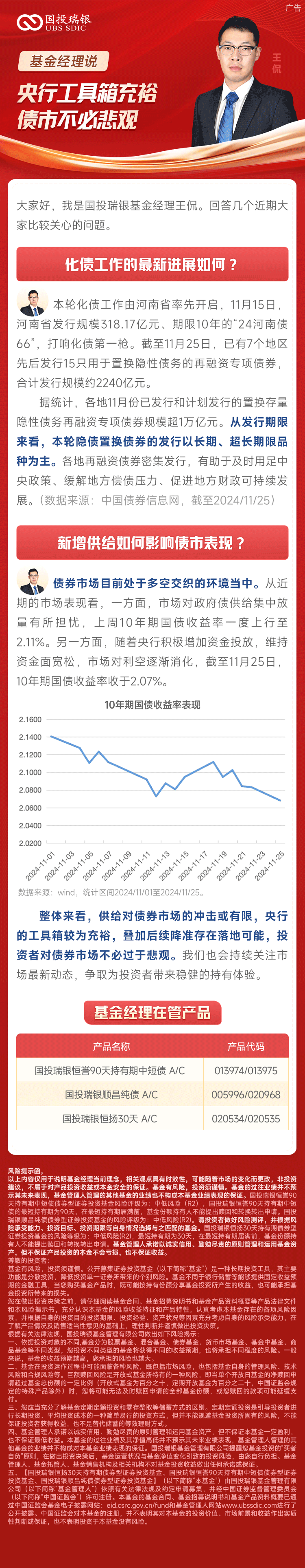 部分机构债市交易激进 央行今日出手“敲打” 此前基金买债超万亿