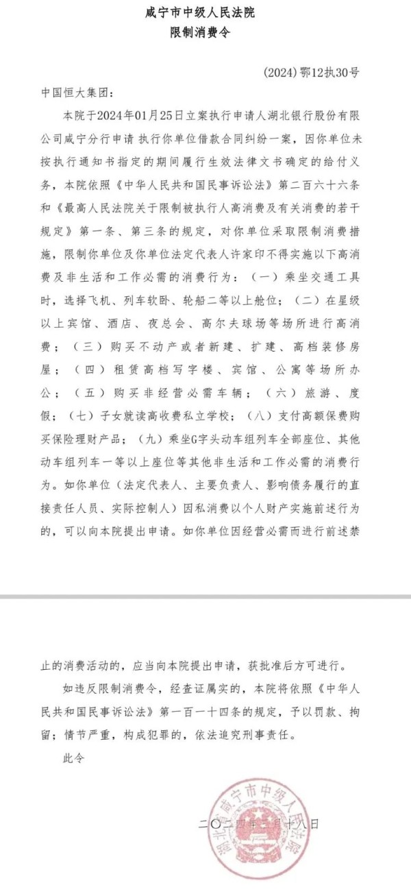 ST纳川：公司及部分子公司收到《限制消费令》